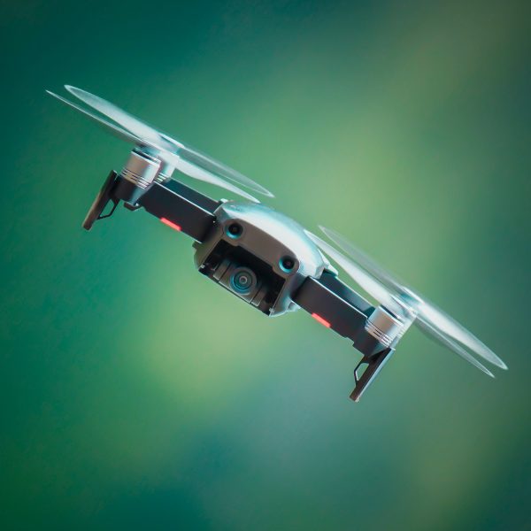 Photo drone in flight